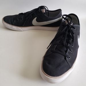 Black & Taupe Nike Canvas Sneakers